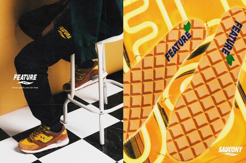 Feature & Saucony Courageous "Belgian Waffle"