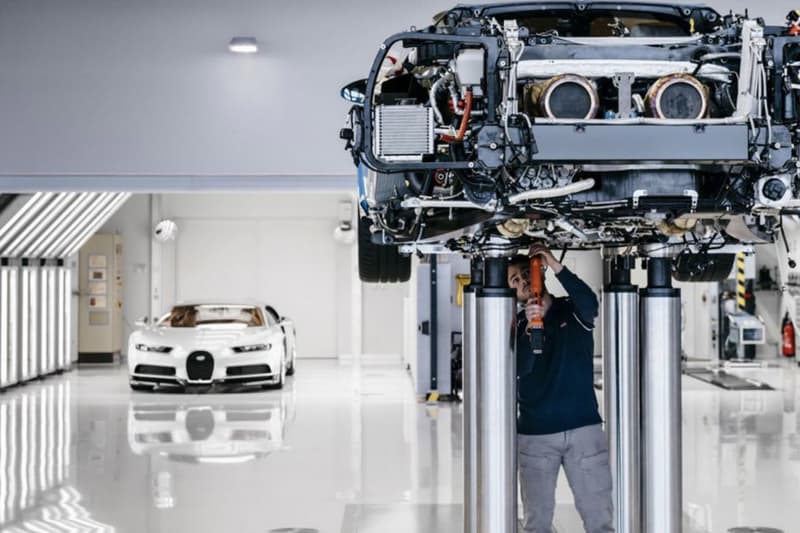 走進地上最豪超跑之一的 Bugatti Chiron 生產設施之內