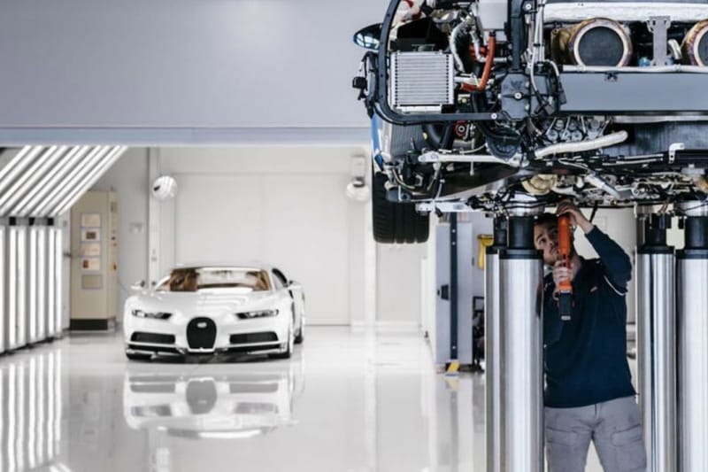 走進地上最豪超跑之一的 Bugatti Chiron 生產設施之內