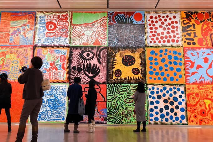 率先走進東京「草間彌生 我們永遠的靈魂」展覽現場