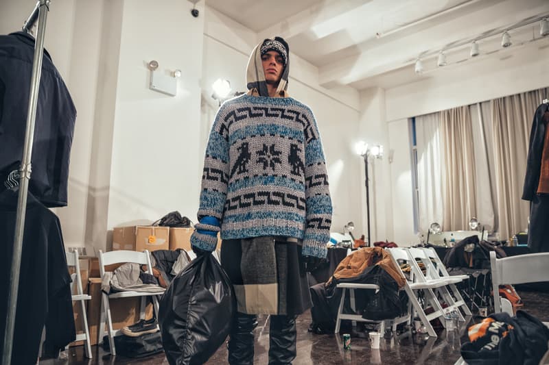 走進 N.HOOLYWOOD 2017 秋冬系列發佈會後台