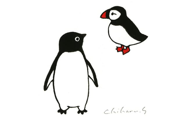 Suica 上的企鵝要辦展啦！坂崎千春「企鵝百態 II」新宿伊勢丹開催