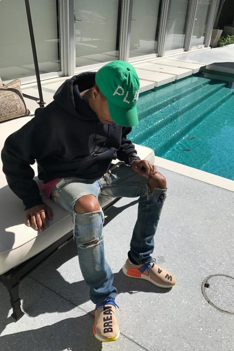 Pharrell Williams 曝光全新配色 adidas Originals Hu NMD