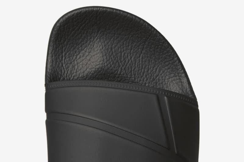 Raf Simons x adidas Adilette All-Black