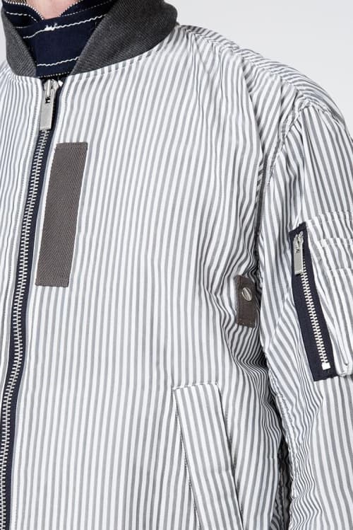 sacai Hickory Stripe Blouson 2017