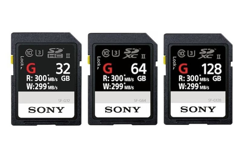 Sony 推出全球讀寫速度最快的 SD 儲存卡