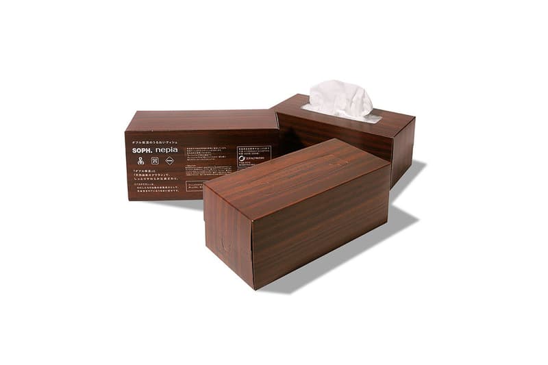 包裝的重要性－nepia x SOPH. 仿木紙巾