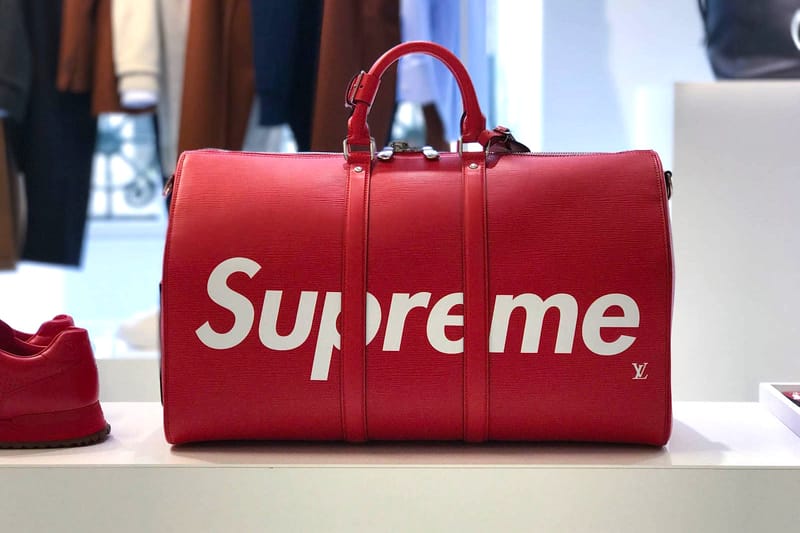 年度熱門單品－Supreme x Louis Vuitton 系列包袋正式開放預購