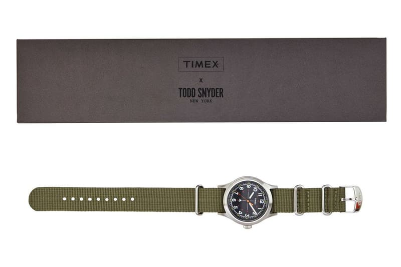 Todd Snyder x Timex 聯名 The Waterbury 腕錶