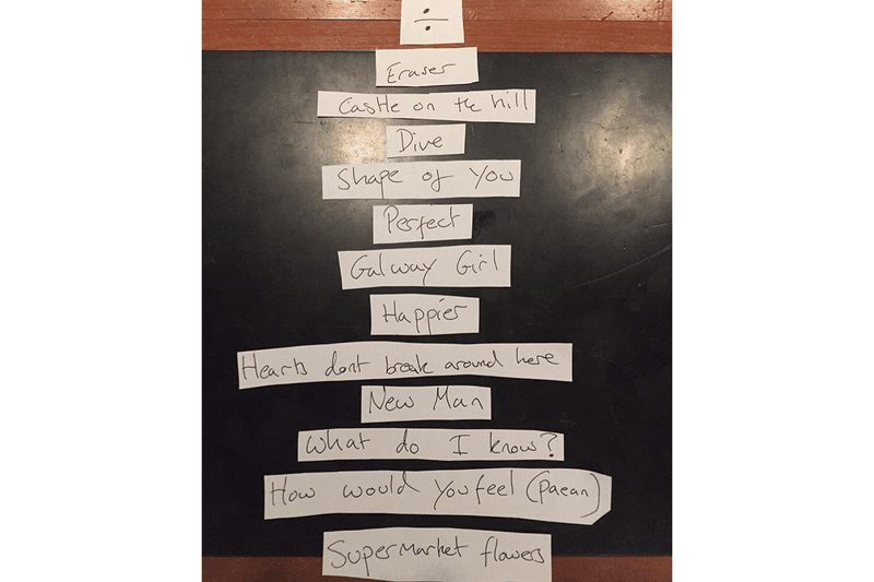 Ed Sheeran debuted his new song ‘Eraser’ from album DIVIDE, and it will be released this Fri.