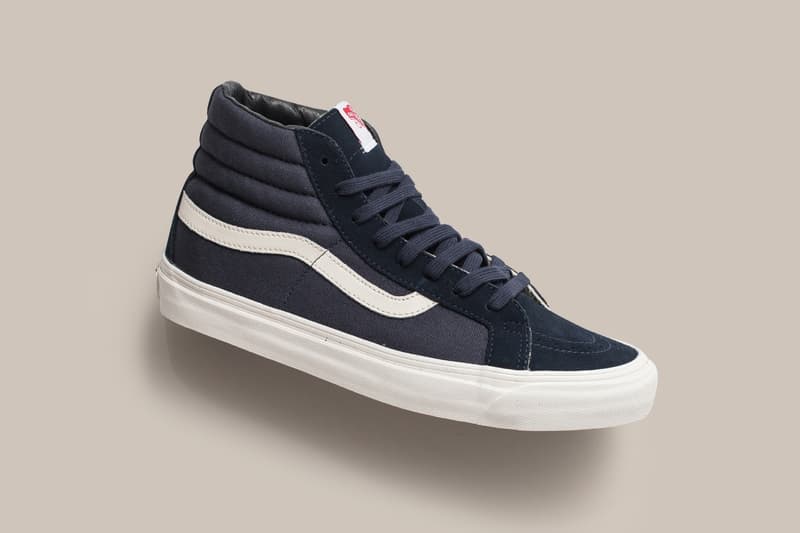 Vans Vault 推出全新「Suede/Canvas」OG Sk8-Hi LX 鞋款系列