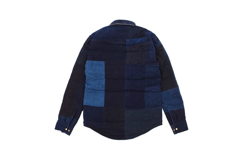 visvim Indigo Patchwork Down Jackets