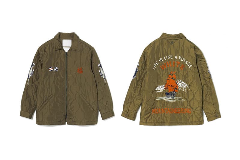 威猛航海－White Mountaineering 春夏刺繡外套