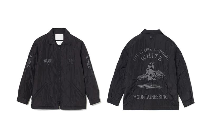 威猛航海－White Mountaineering 春夏刺繡外套