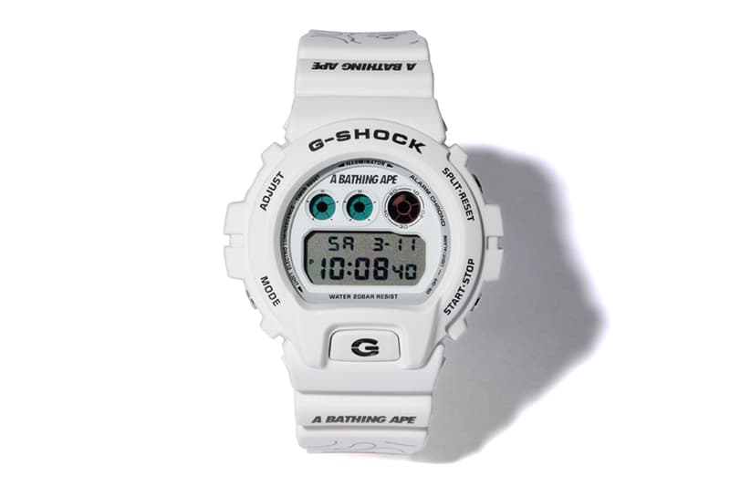 猿顏白調－A Bathing Ape x G-SHOCK 推出聯名 DW-6900