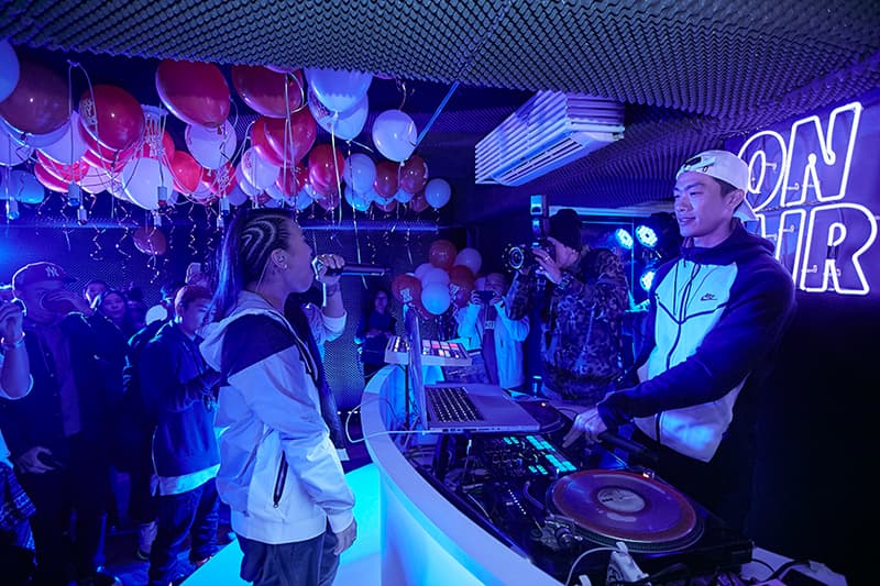 走進台北 Nike 台北「TPE ON AIR STUDIO」活動現場