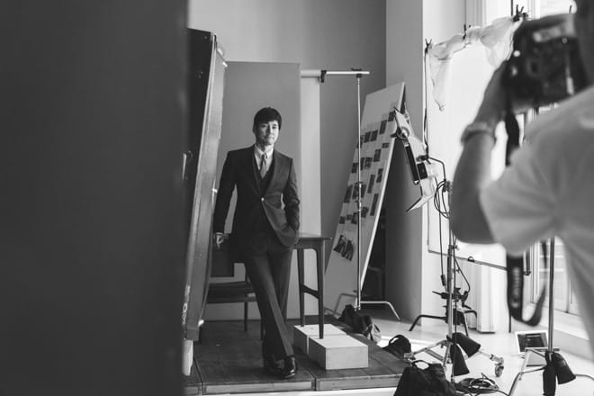 西島秀俊演繹 Giorgio Armani 2017 秋冬「Made to Measure」宣傳廣告