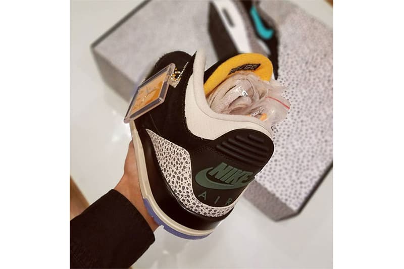 atmos x Air Jordan 3「Safari」諜照流出