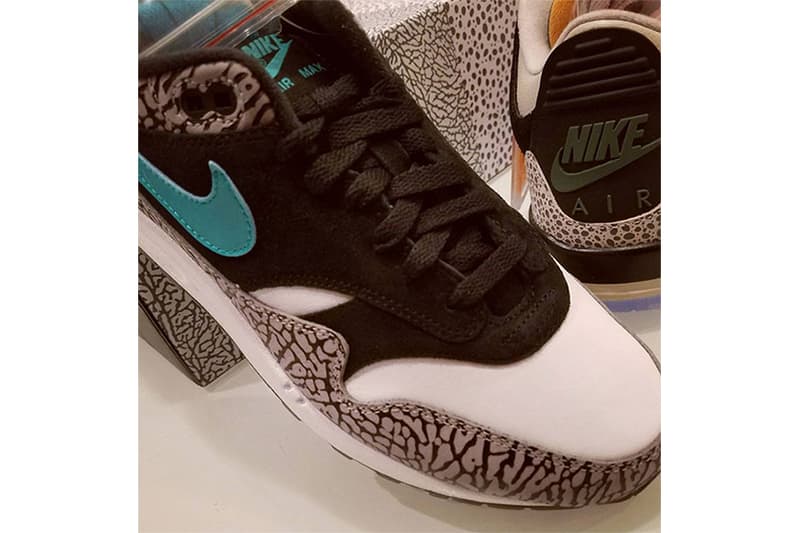 atmos x Air Jordan 3「Safari」諜照流出
