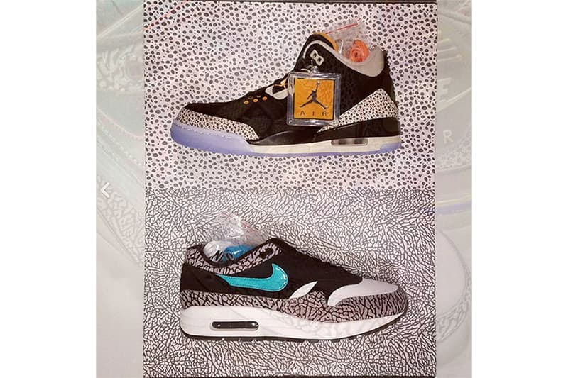 atmos x Air Jordan 3「Safari」諜照流出
