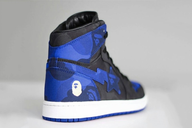 BAPE x Air Jordan 1「聯名」概念設計