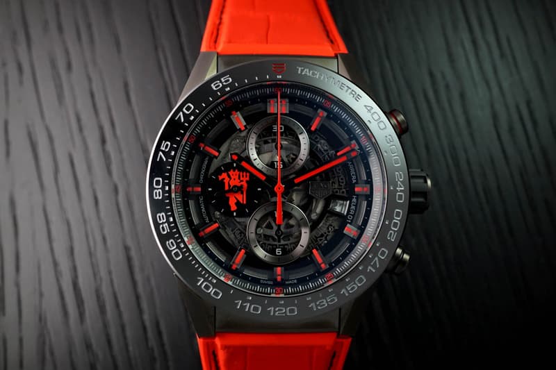Baselworld 2017 - TAG Heuer CARRERA Heuer 01 曼聯特別版腕錶