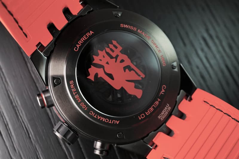 Baselworld 2017 - TAG Heuer CARRERA Heuer 01 曼聯特別版腕錶