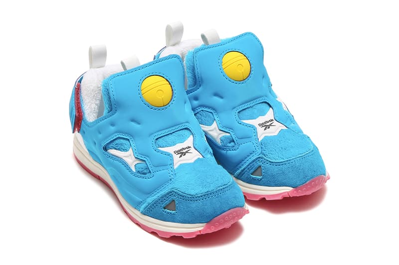 Doraemon x Packer Shoes x Reebok 聯名 Instapump Fury 正式發佈
