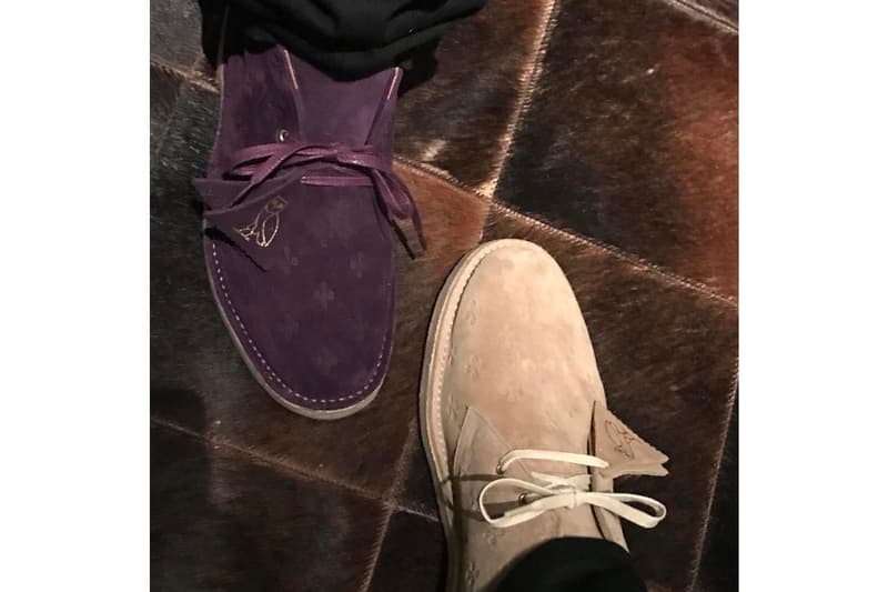 Drake OVO x Clarks Originals Desert Boot Teaser