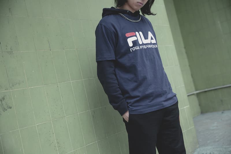 FILA x Gosha Rubchinskiy 聯名系列上架