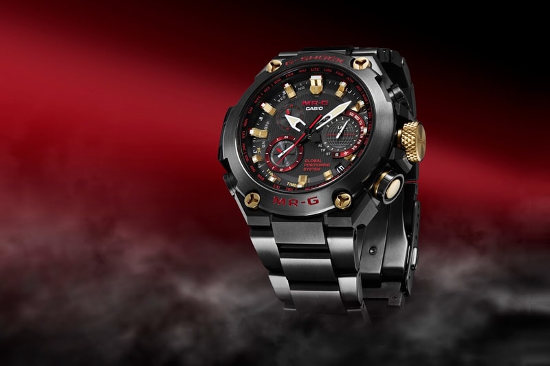 G-Shock 最頂級錶款 MR-G 最新「Akazonae」武士配色