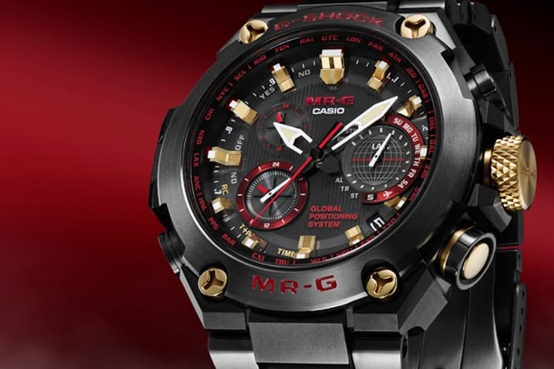 G-Shock 最頂級錶款 MR-G 最新「Akazonae」武士配色