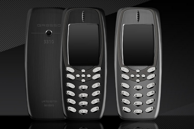 Gresso 打造鈦金屬版 Nokia 3310