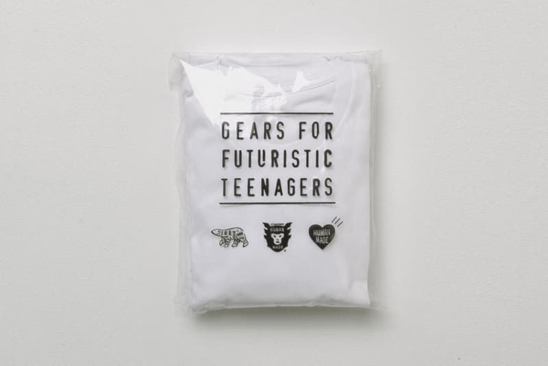 HUMAN MADE 推出為「未來青少年」而設的 T-Shirt