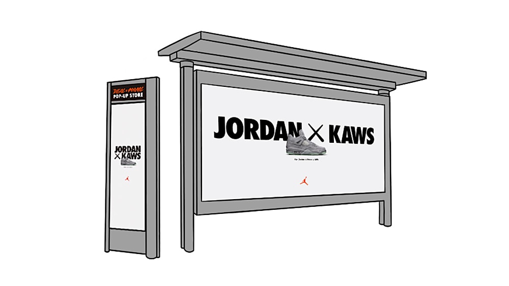 KAWS x Air Jordan 4 DEAL 400ml
