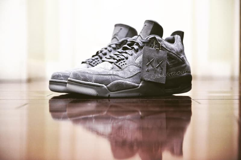 KAWS x Air Jordan 4 More Details