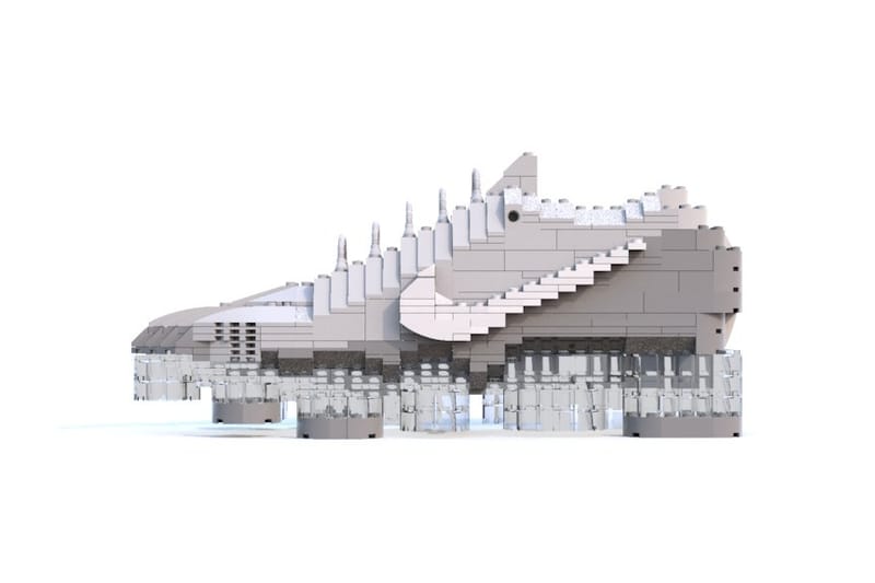 Tom Yoo 打造 LEGO 版 Nike Air VaporMax「Pure Platinum」