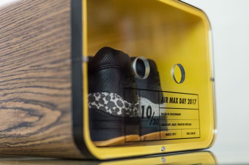 Nike 特別為巴西 Air Max Day 打造木製鞋盒