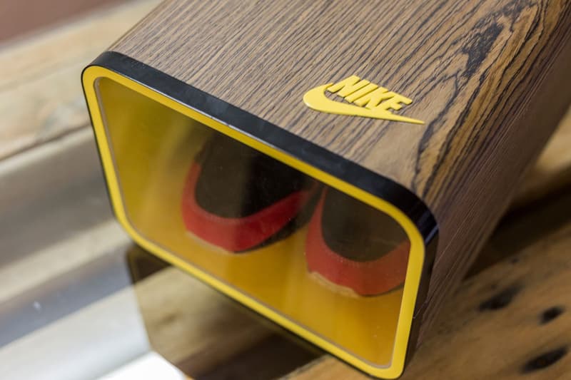 Nike 特別為巴西 Air Max Day 打造木製鞋盒