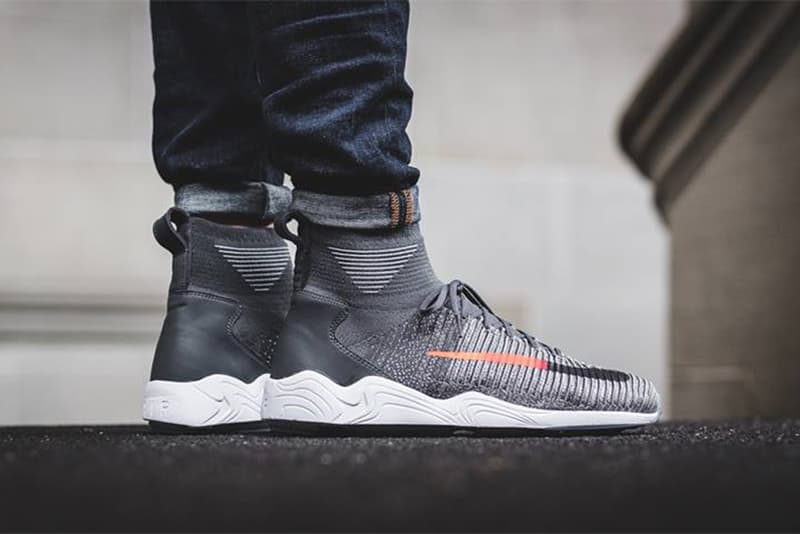 Nike Zoom Mercurial Flyknit Dark Wolf Grey