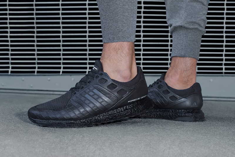 Porsche Design Sport by adidas UltraBOOST “Triple Black” On Feet