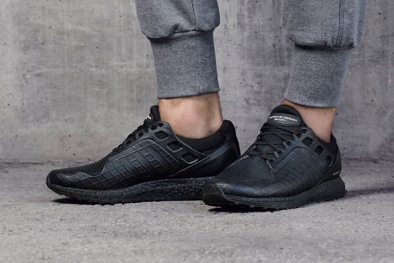 Porsche Design Sport by adidas UltraBOOST “Triple Black” On Feet