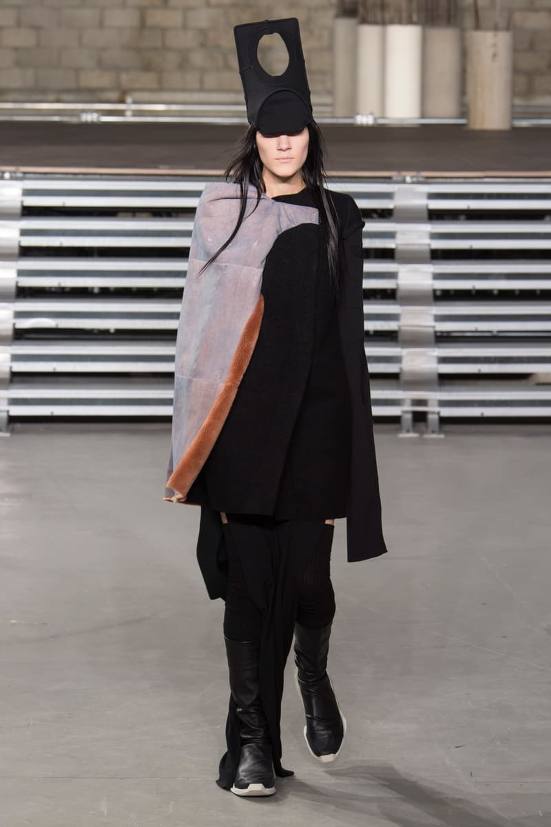 Rick Owens 2017 秋冬女裝系列