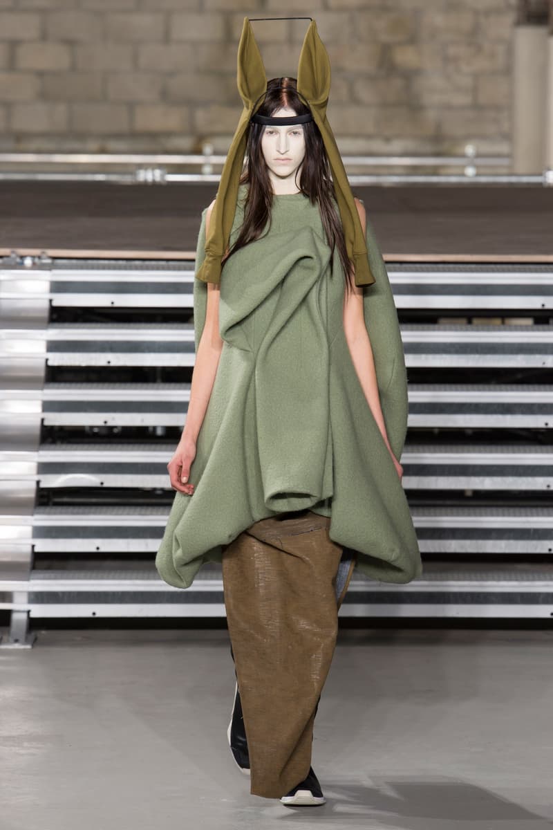 Rick Owens 2017 秋冬女裝系列