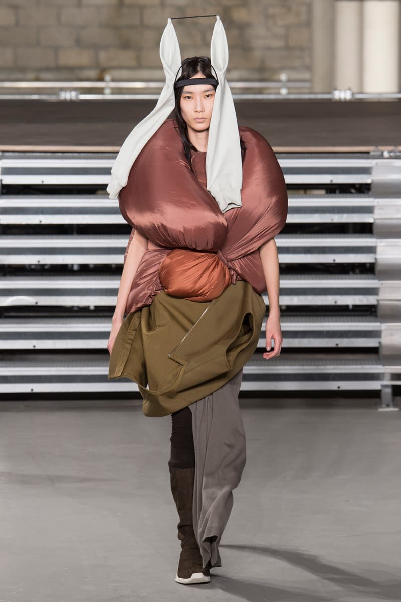 Rick Owens 2017 秋冬女裝系列