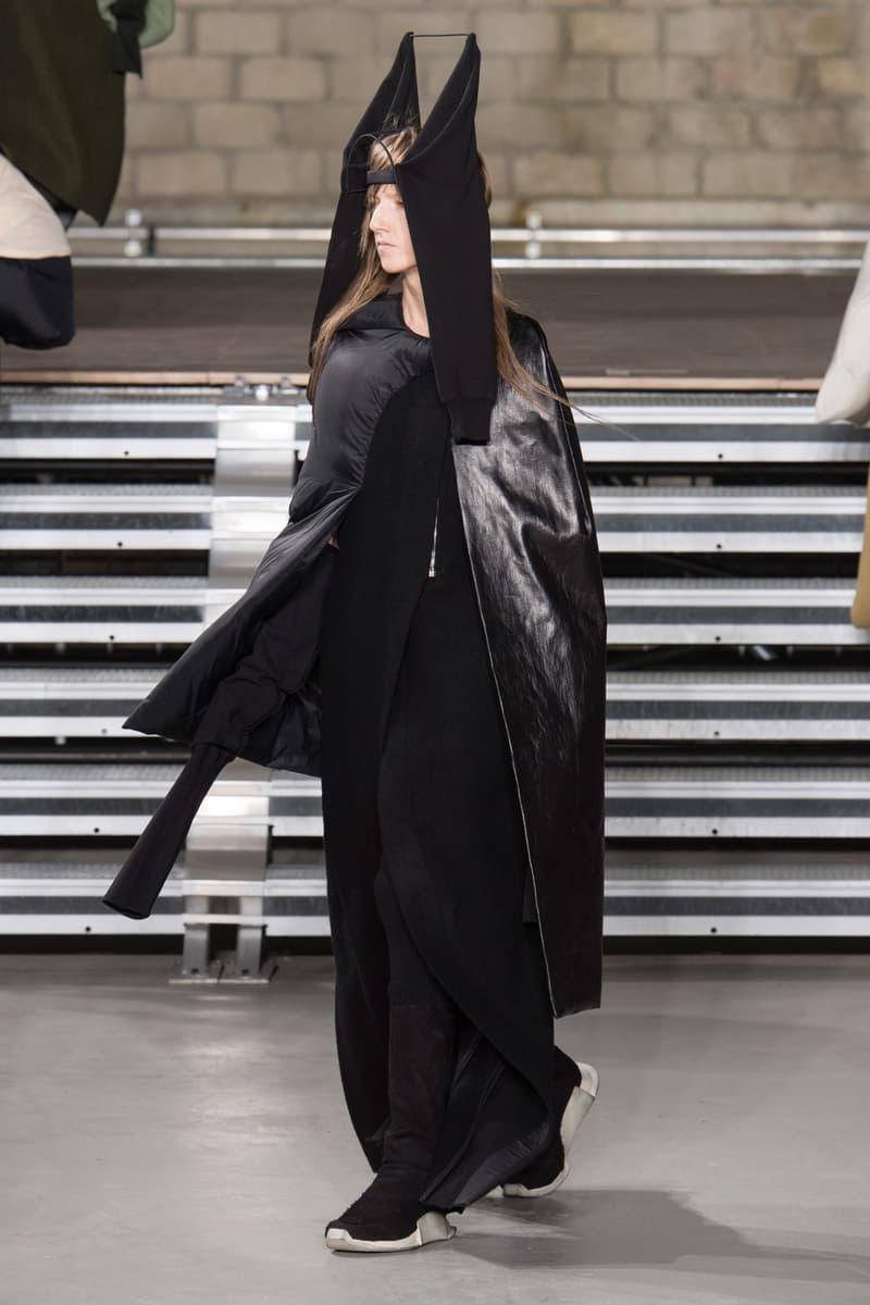 Rick Owens 2017 秋冬女裝系列
