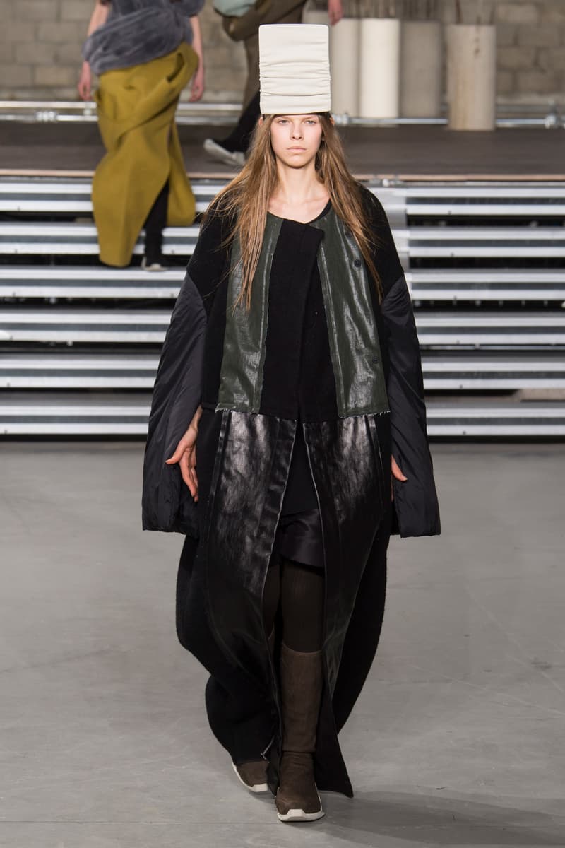 Rick Owens 2017 秋冬女裝系列