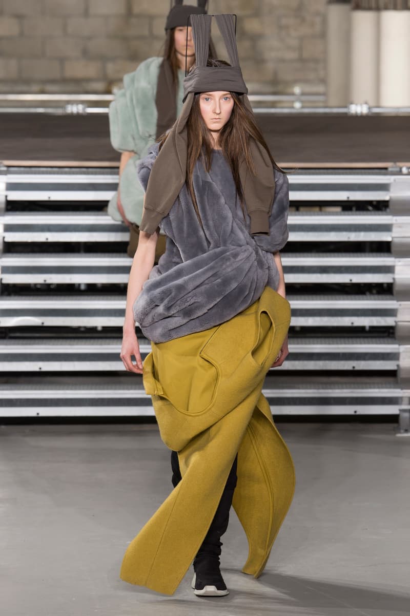 Rick Owens 2017 秋冬女裝系列