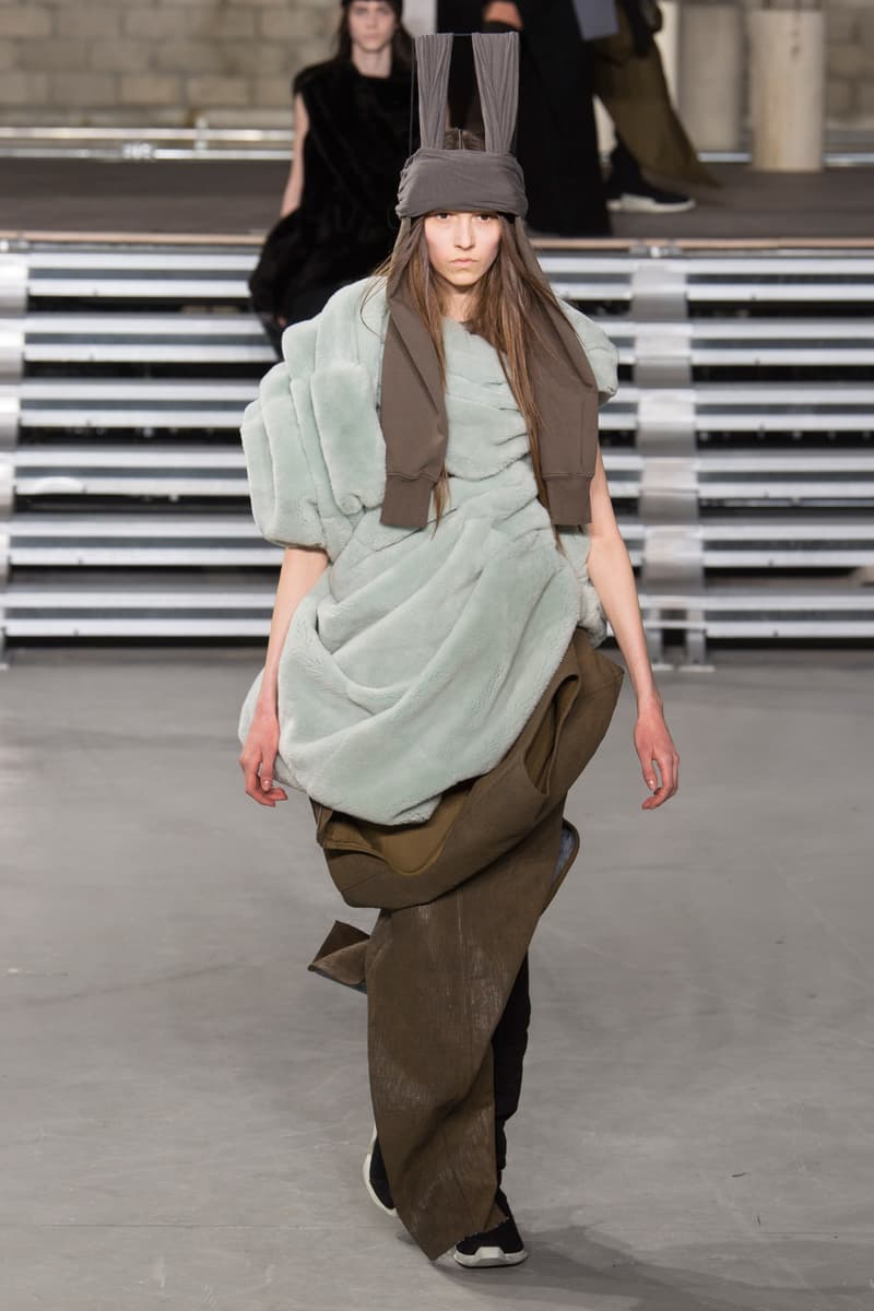 Rick Owens 2017 秋冬女裝系列