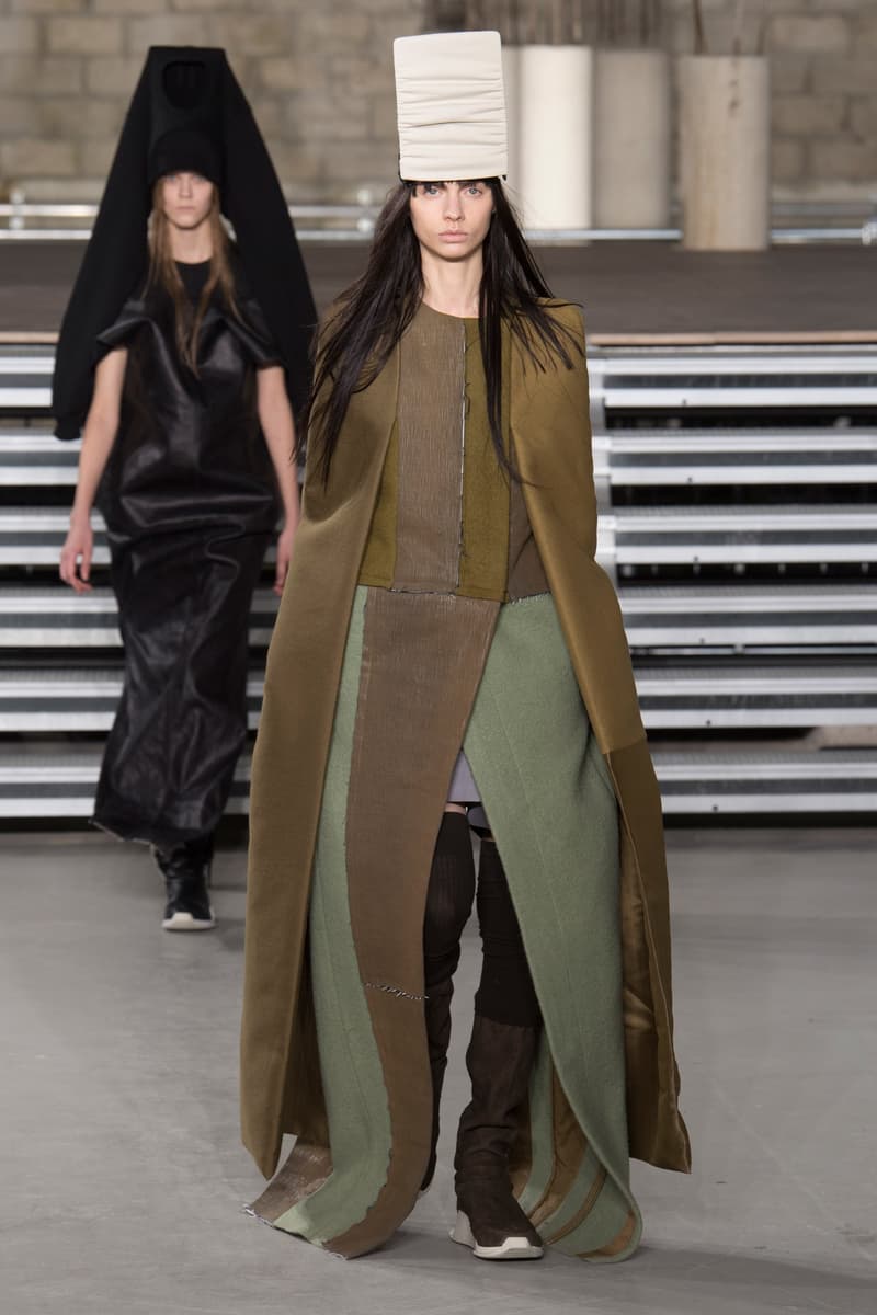 Rick Owens 2017 秋冬女裝系列